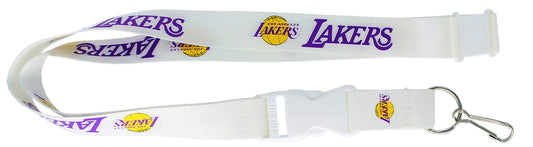 Aminco NBA Los Angeles Lakers Team Lanyard White