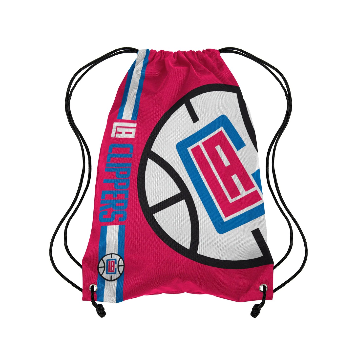 FOCO Los Angeles Clippers NBA Big Logo Drawstring Backpack