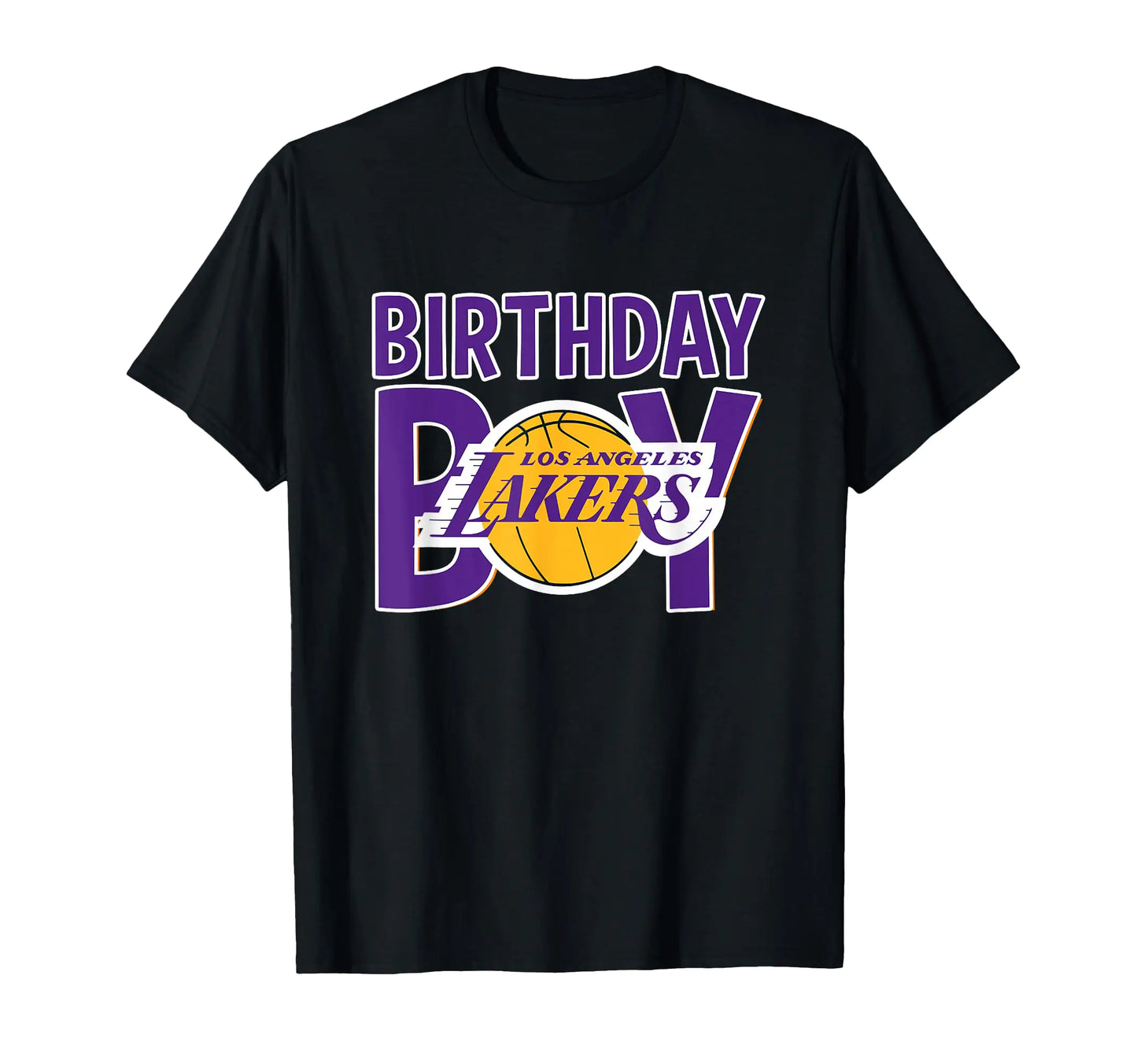 NBA Birthday Boy Los Angeles Lakers Baller Logo T-Shirt