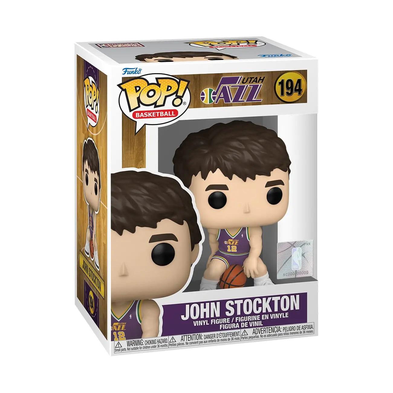 Funko Pop! NBA: Jazz - John Stockton (Rookie Season)