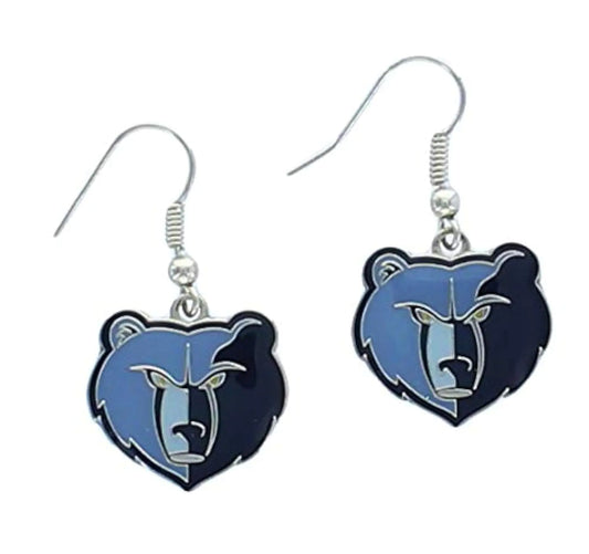 NBA Memphis Grizzlies Logo Dangler Earrings