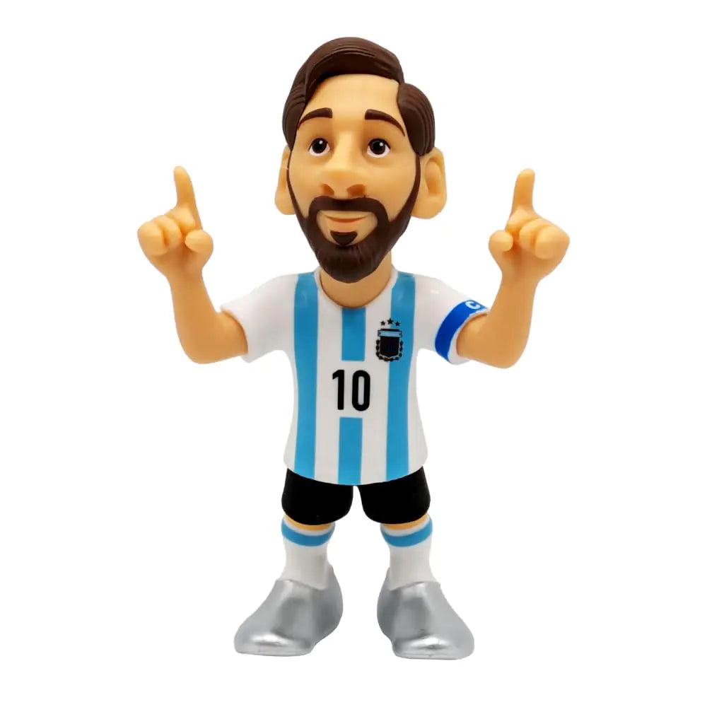MINIX COLLECTIBLE FIGURINES - Lionel Messi Official Argentina Sports Collectable 12 cm Figurine Unique Soccer Gift for All Ages Football Stars