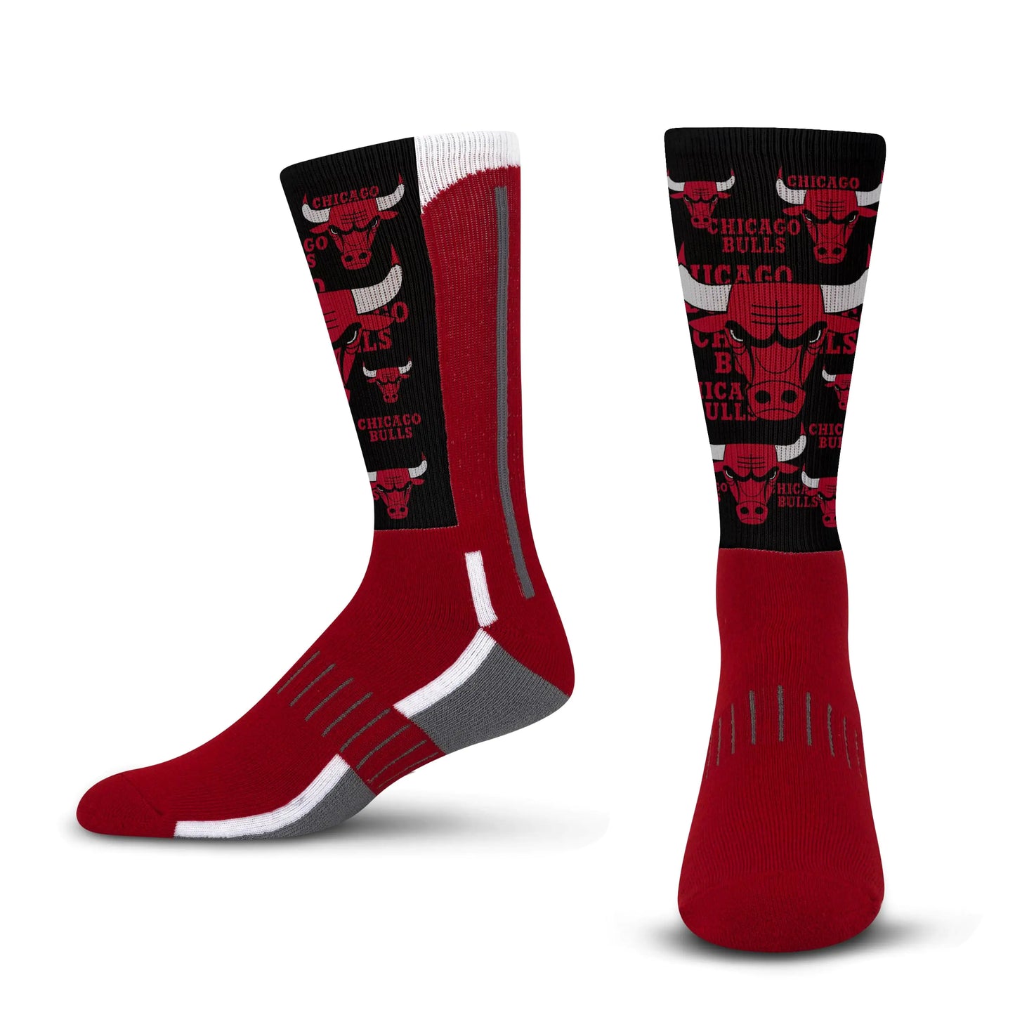 NBA CHICAGO BULLS Montage Crew Sock Youth