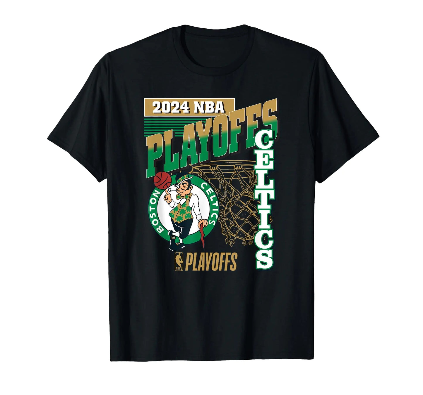 Boston Celtics 2024 NBA Licensed Playoffs T-Shirt