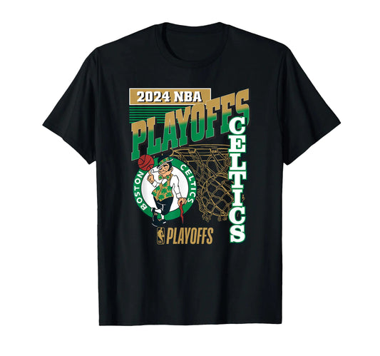 Boston Celtics 2024 NBA Licensed Playoffs T-Shirt