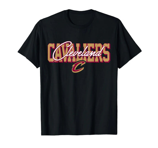 NBA Cleveland Cavaliers Blockletter Script T-Shirt
