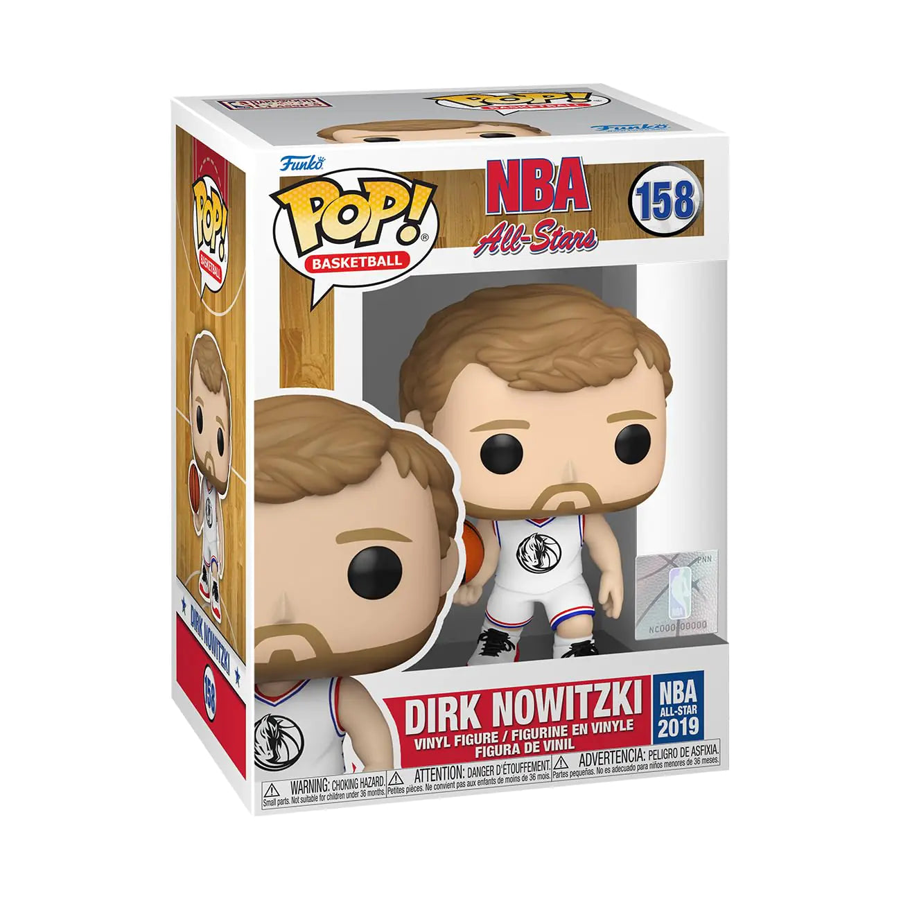 Funko POP! NBA: Legends - Dirk Nowitzki - (2019) - NBA Legends - Vinyl-Sammelfigur - Geschenkidee - Offizielle Handelswaren - Spielzeug Für Kinder Und Erwachsene - Sports Fans