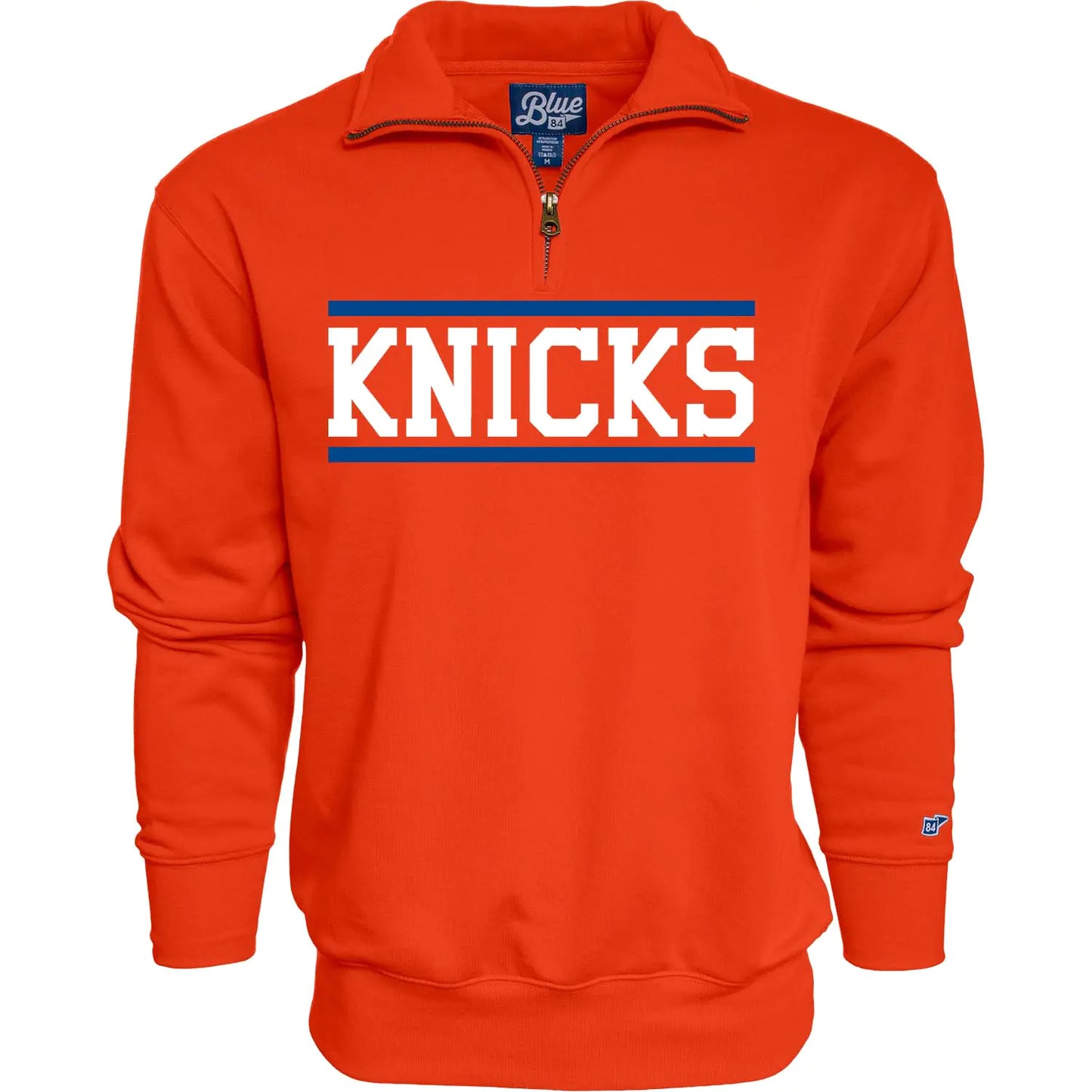 Blue 84 Standard NBA Officially Licensed Quarter Zip Sweatshirt Alternate Color