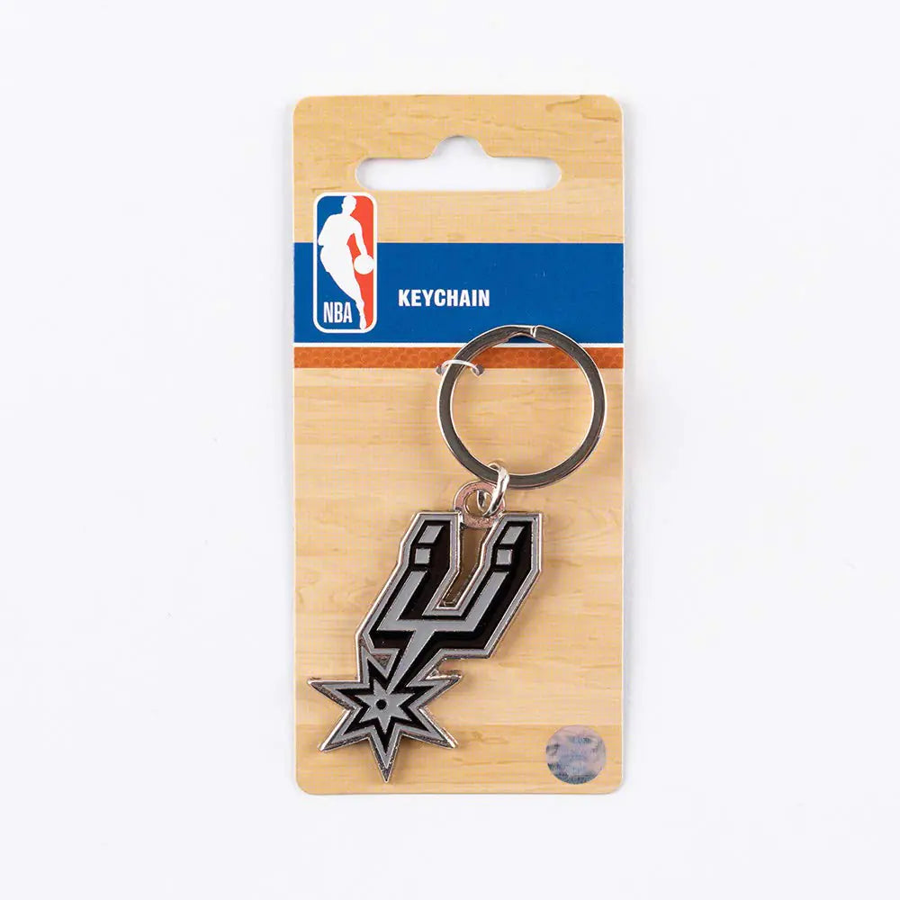 NBA San Antonio Spurs KeychainTeam Logo Team Colors One Size